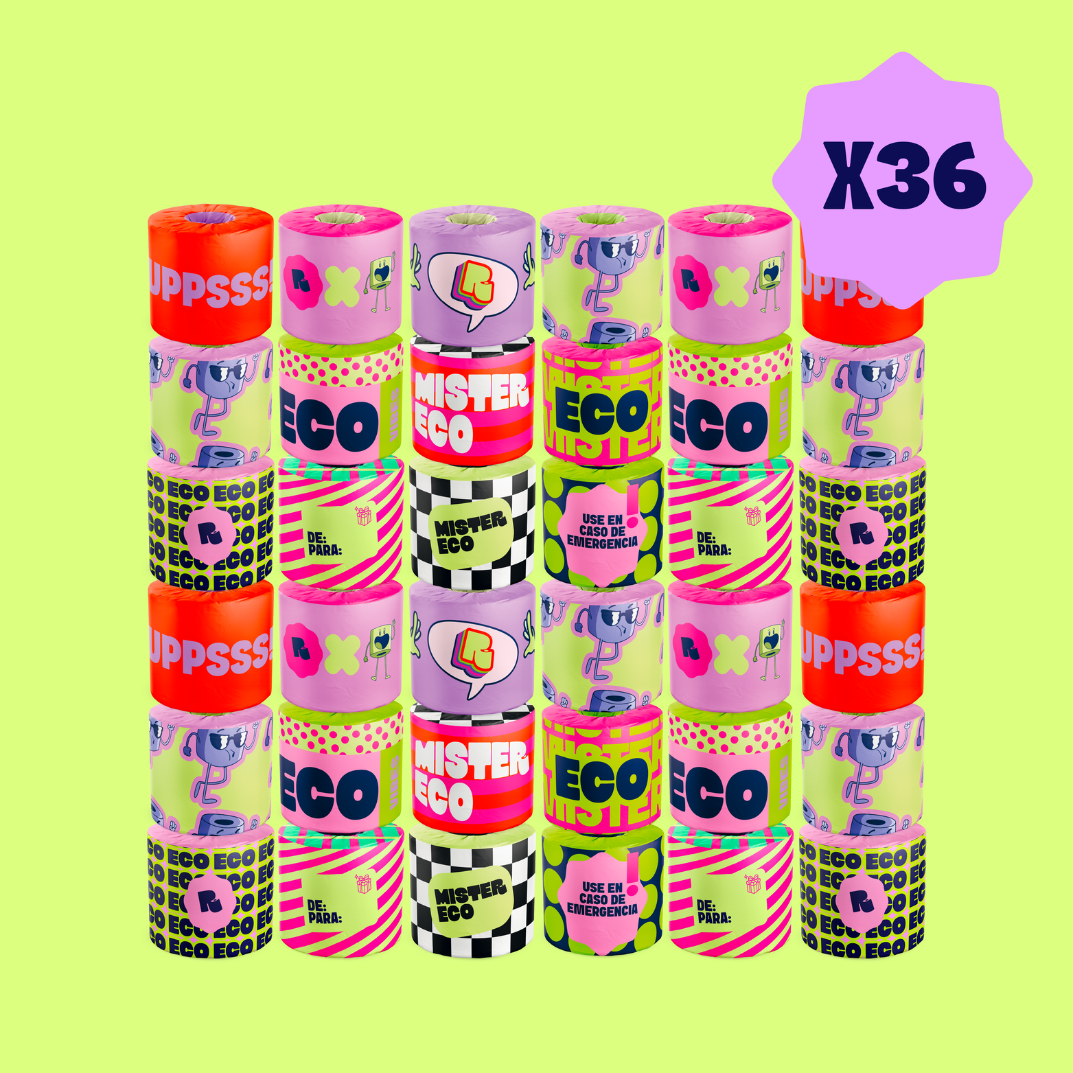 Papel higiénico x36