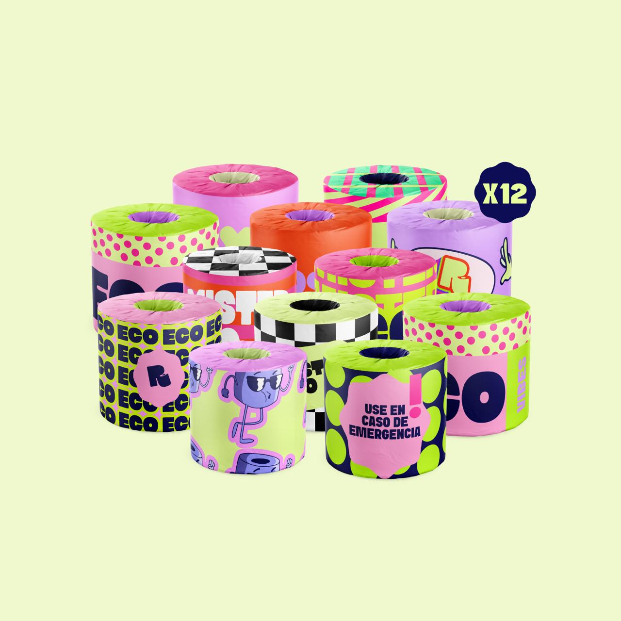 Papel higiénico x12
